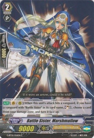 Cardfight!! Vanguard TCG - Battle Sister, Marshmallow (G-BT01/056EN) - G Booster Set 1: Generation Stride