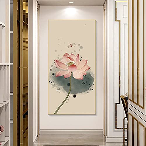 Kit Diamant Peinture Full Drill Lotus broderie grand format 80x180cm