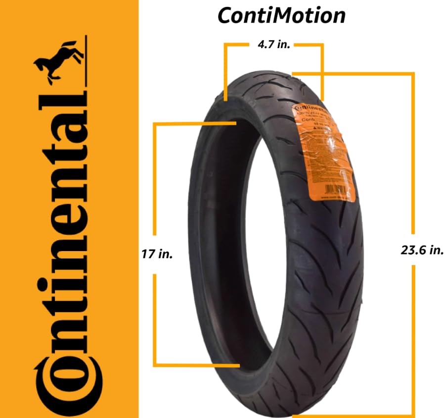 Amazon.com: Continental Conti Motion 120/70ZR17 Front and 180