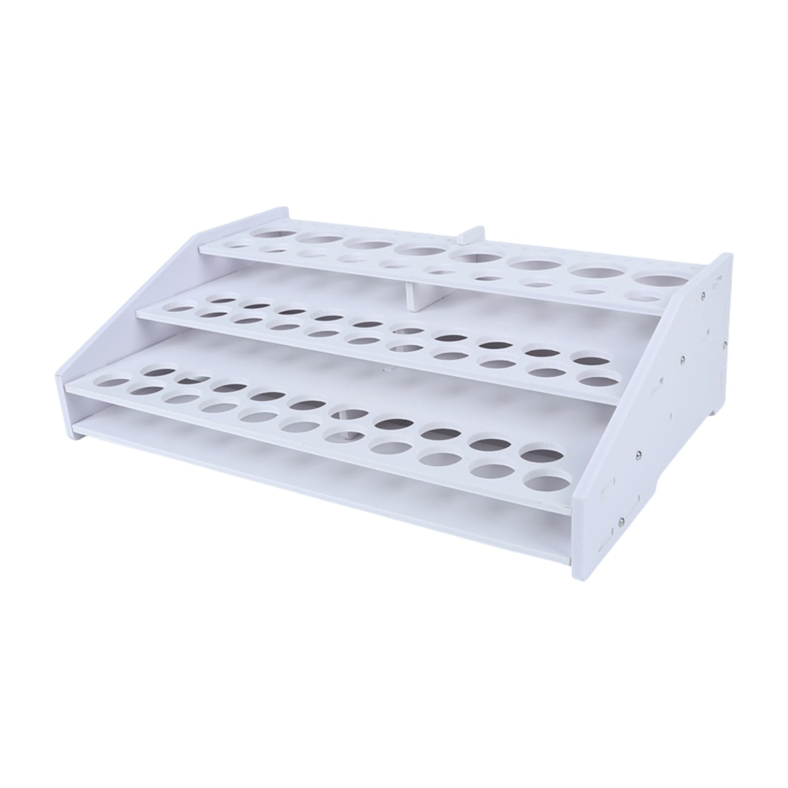 FackLOxc Multipurpose Easy to Assemble Paints Organizers Stand with 60 Slots for Keeping Your Workspaces Tidying and Neat Paint Bottle Holder