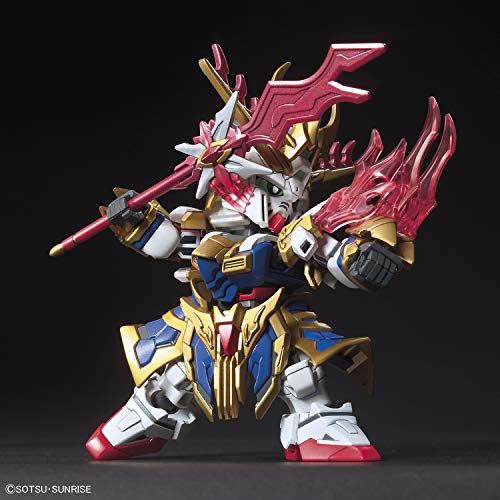 #02 Zhang Fei God Gundam SD Sangoku Soketsuden, Bandai SD miniatura 3