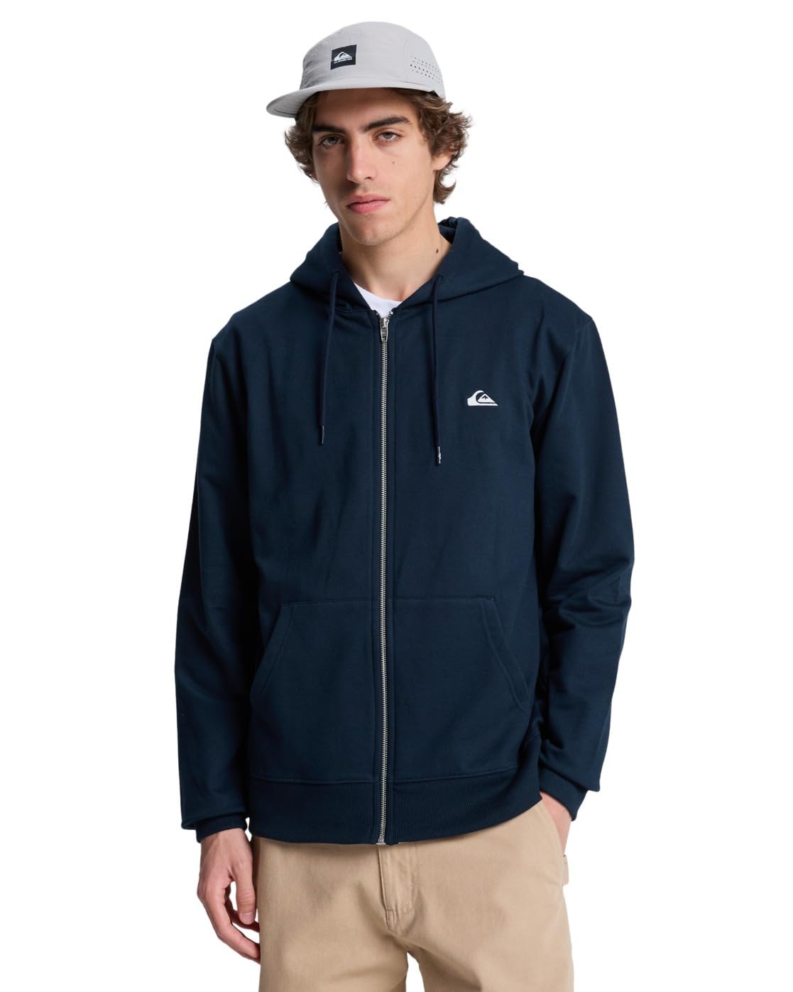 Quiksilver Basic Hood Zip Young Men Suéter cárdigan Hombre (Pack de 1)