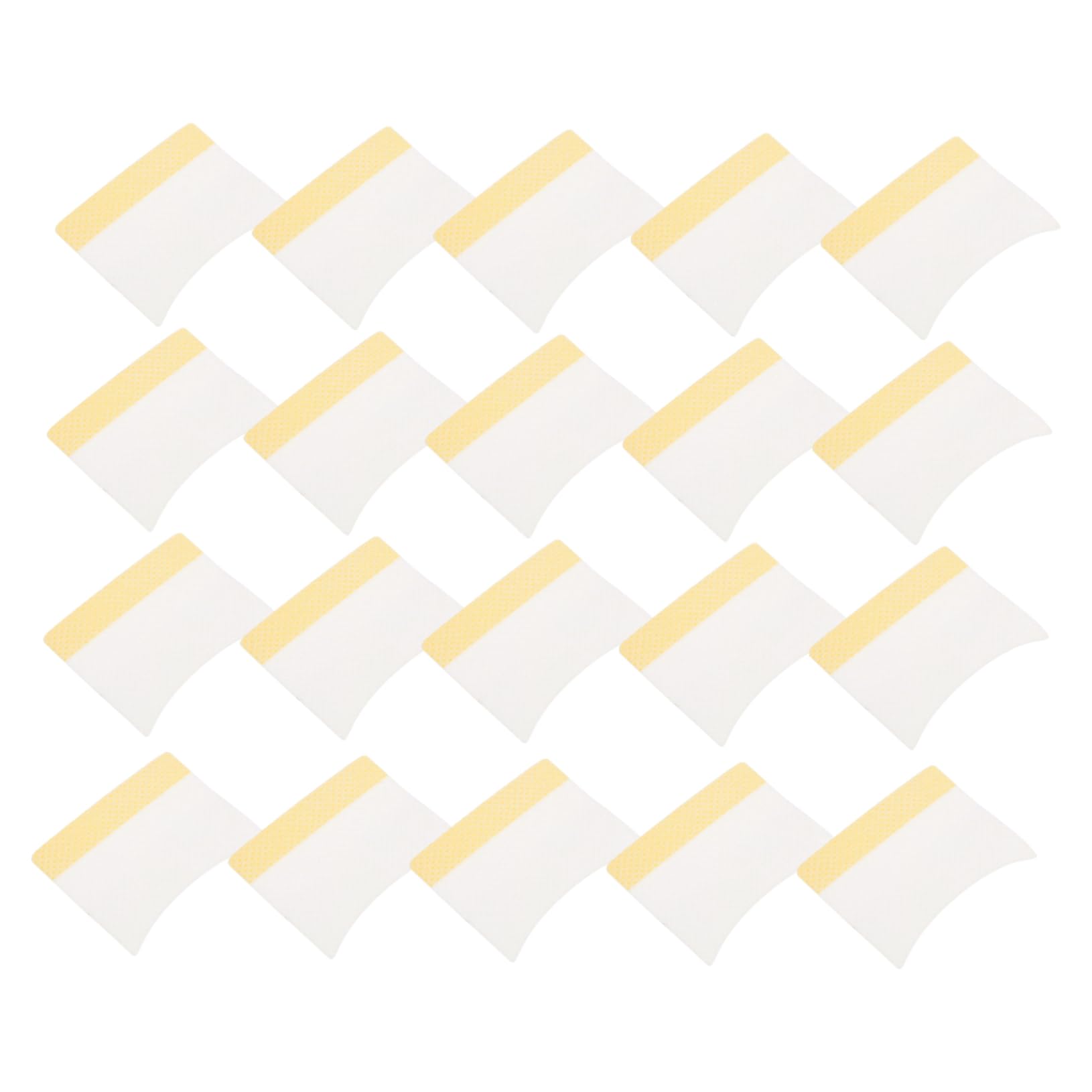 Gogogmee Facial Pads Cotton Rounds 400pcs Eyelash Removal Sheets Makeup Remover Pads Grafting Tool