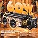 W-KING Bluetooth Speaker, (60W PEAK) 30W RMS Portable Loud Speakers Wireless Bluetooth, IPX6 Waterproof Outdoor Speakers, 24H, EQ, AUX, TF Card, USB Playback, Powerful Speaker for Home, Party, Camping