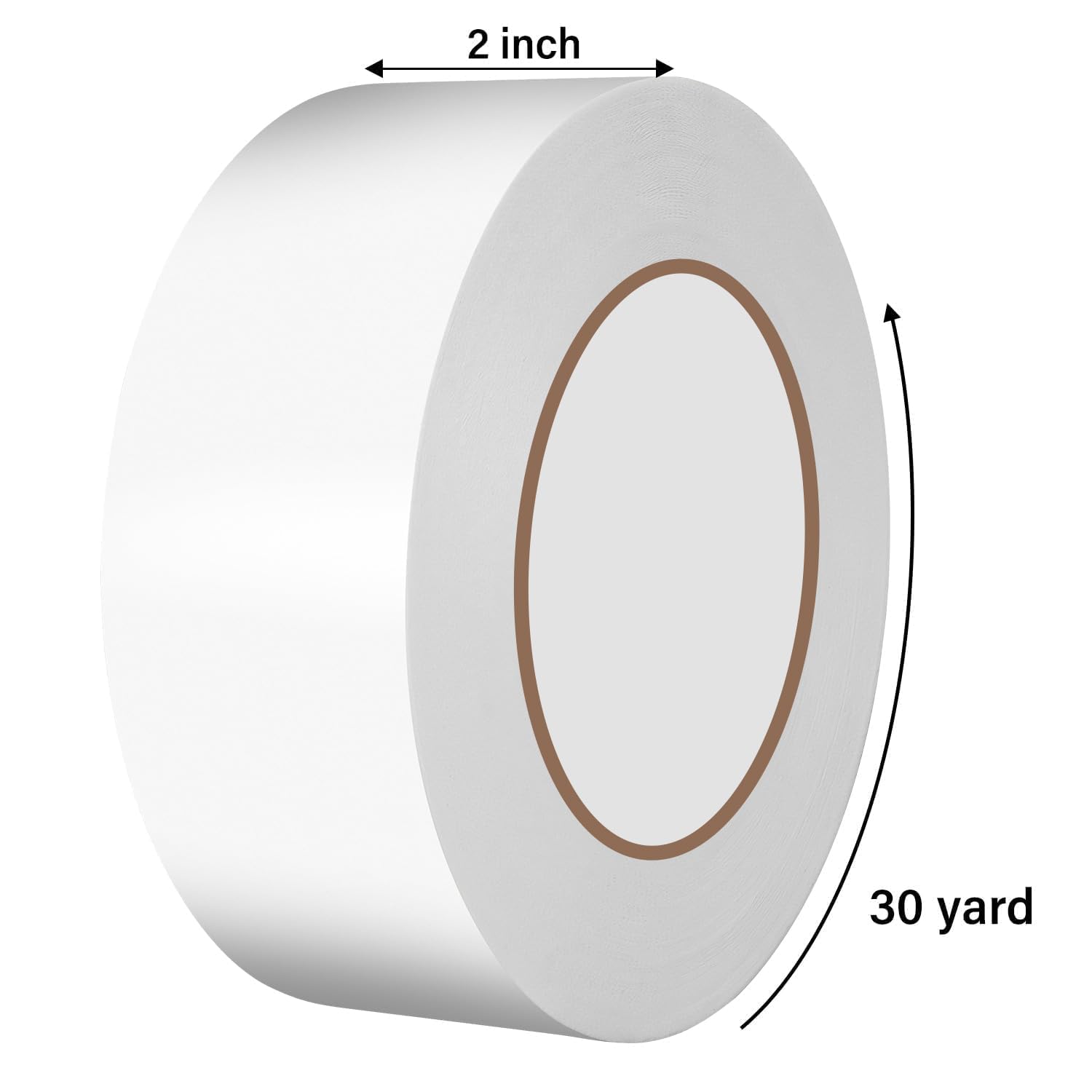 winnow heavy duty double sided rug tape 2 inch x 30 yards – carpet tape gripper for wood, tile & carpet, non?slip, strong hold, removable rug tape 2 inch*30 yards