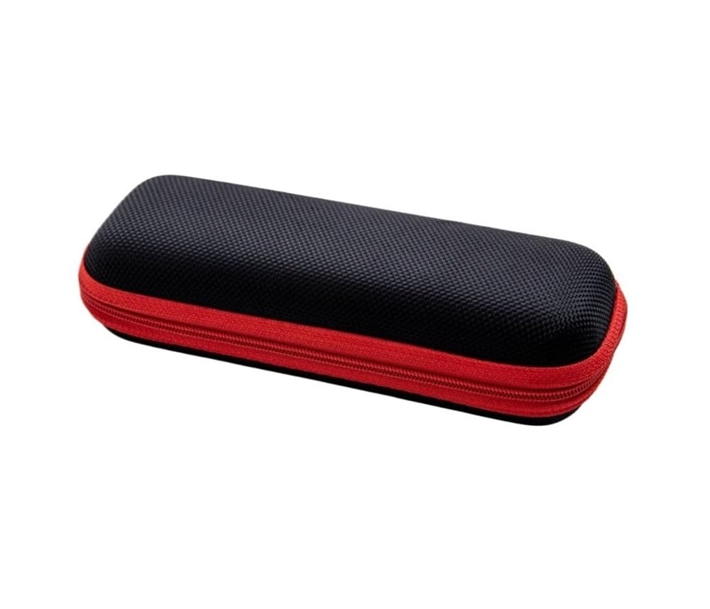 Amibvzhang 2pc Hard-shell Sunglasses Case For Two Pairs With Zip-fastening Storage Compartment Ideal For Travel Eyewear(A5)