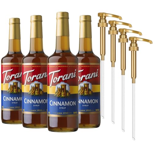Torani Cinnamon Syrup, 25.4 oz (pack of 4)
