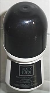 Black Suede Roll-On Anti-Perspirant Deodorant for Men 1.7 fl oz (2 Pack)