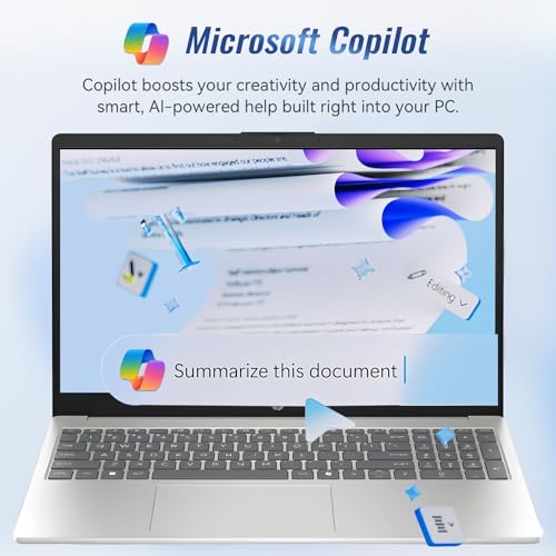 Image of HP 15.6 inch Touchscreen Laptop for Business & Student 2026, Intel Core i3-1315U (Beat i5-1135G7), Copilot AI, Wi-Fi 6, Bluetooth 5.3, Win 11 Pro with Branded Laptop KB Kit(16GB Ram &512GB SSD)