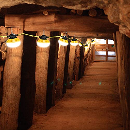 200FT Construction String Lights LED Industrial Grade Best for