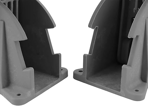 Miniatura 8 de KIMISS Ruedas de lanzamiento de barco, 2 unidades, ruedas de bote inflable de nailon, rueda de lanzamiento fácil de montar para balsa pequeño kayak