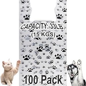 Prima Causa Pfotenmuster Transporttasche 100 Stück