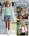 LessonZoo 3 Pack Girls Short Sleeve Crop Tops Kids Oversized Crew Neck Cropped Athletic T Shirts Basic Tees Size 5-14 Years(Light Gray, Mint Green, Light Pink,13-14 Years)