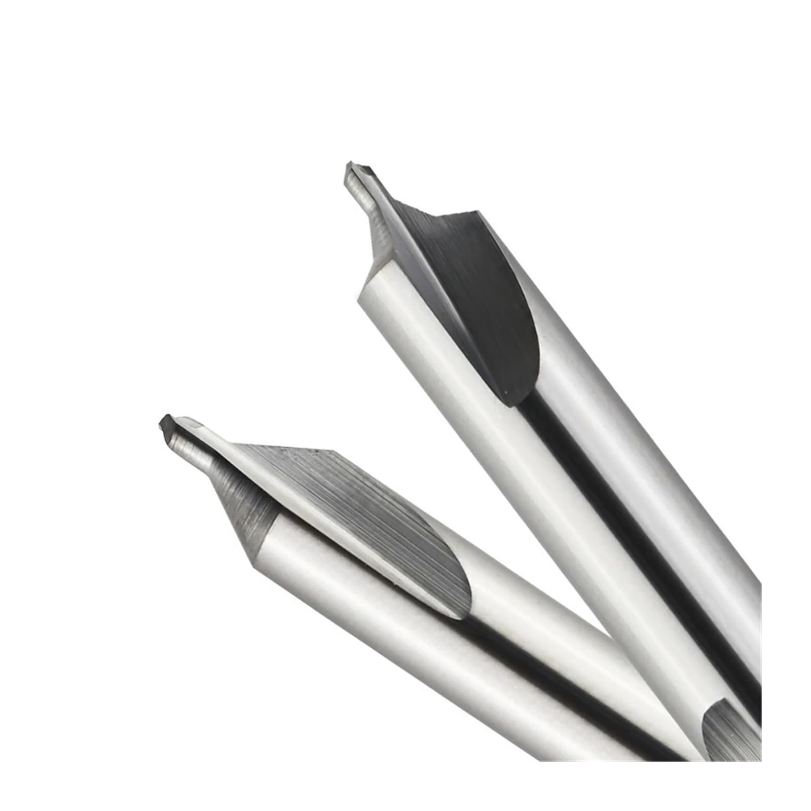 Brocas centrales Broca de carburo for centro de metalurgia, herramientas de avellanado CNC, brocas de biselado de 60 grados, herramientas de perforación de acero de tungsteno, 1 pieza(D1xD4x100L)