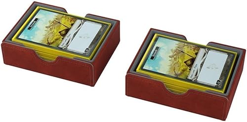 Miniatura 5 de Gamegenic Cards Lair 400+ - Caja de cubierta convertible  Almacenamiento de cartas de doble funda  Protector de juego de cartas premium  Superficie