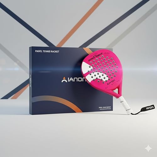 Miniatura 5 de Pala de pádel Fibra de Carbono+Superficie 3D con Núcleo de Espuma EVA Memory Flex -Super Power-