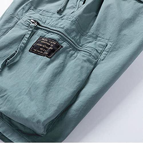 Men's Cargo Shorts Multi-Pocket Elastic Waist Drawstring Summer Casual Work Athletic Shorts For Hiking, Camping & Travel Men's Shorts Plus Size Shorts #TOP5