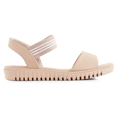 Sandália Feminina Elástico Casual Conforto Comfortflex