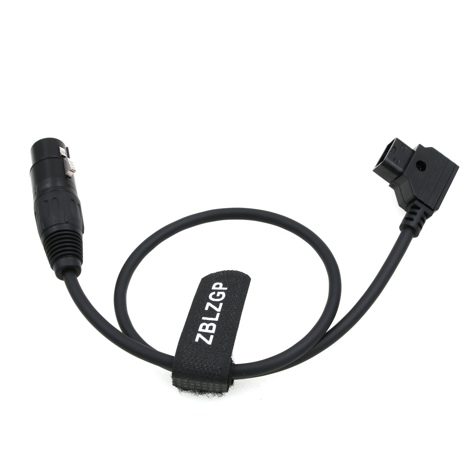 Eonvic D-Tap Maschio a 4 Pin XLR Femmina Angolo Retto Adattatore Cavo Bobato di Alimentazione per Sony Venezia F5 F55 Blackmagic URSA Mini Pro Panasonic Varicam TV Logic Field Monitor