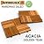 Interbuild Camp 20 - Acacia Hardwood Deck and Patio Easy to Install Interlocking Flooring Tiles - 12"× 12" – 10 Tiles per Pack - 10 Total sq. feet