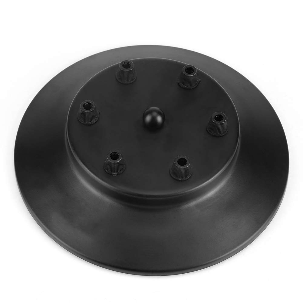Qcwwy Soporte de Lámpara Colgante, Estilo Industrial Vintage, para