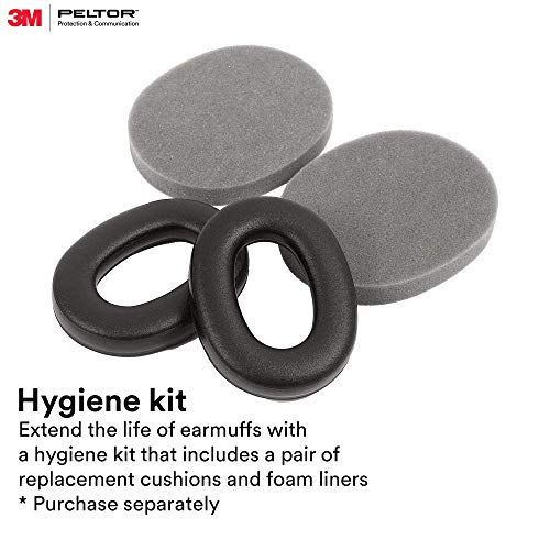 3M Peltor X2A Over-the-Head Ear Muffs, Noise Protection, NRR 24 dB, Construction, Manufacturing, Maintenance, Automotive, Woodworking