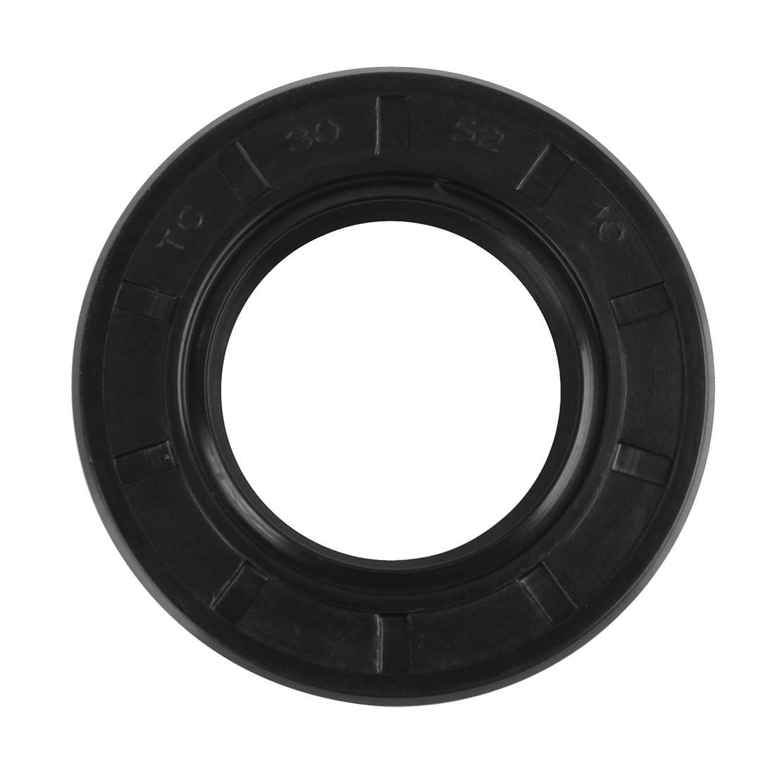 X AUTOHAUX 30mm X 52mm X 10mm Rubber Double Lip TC Oil Shaft Seal for Car Automobile