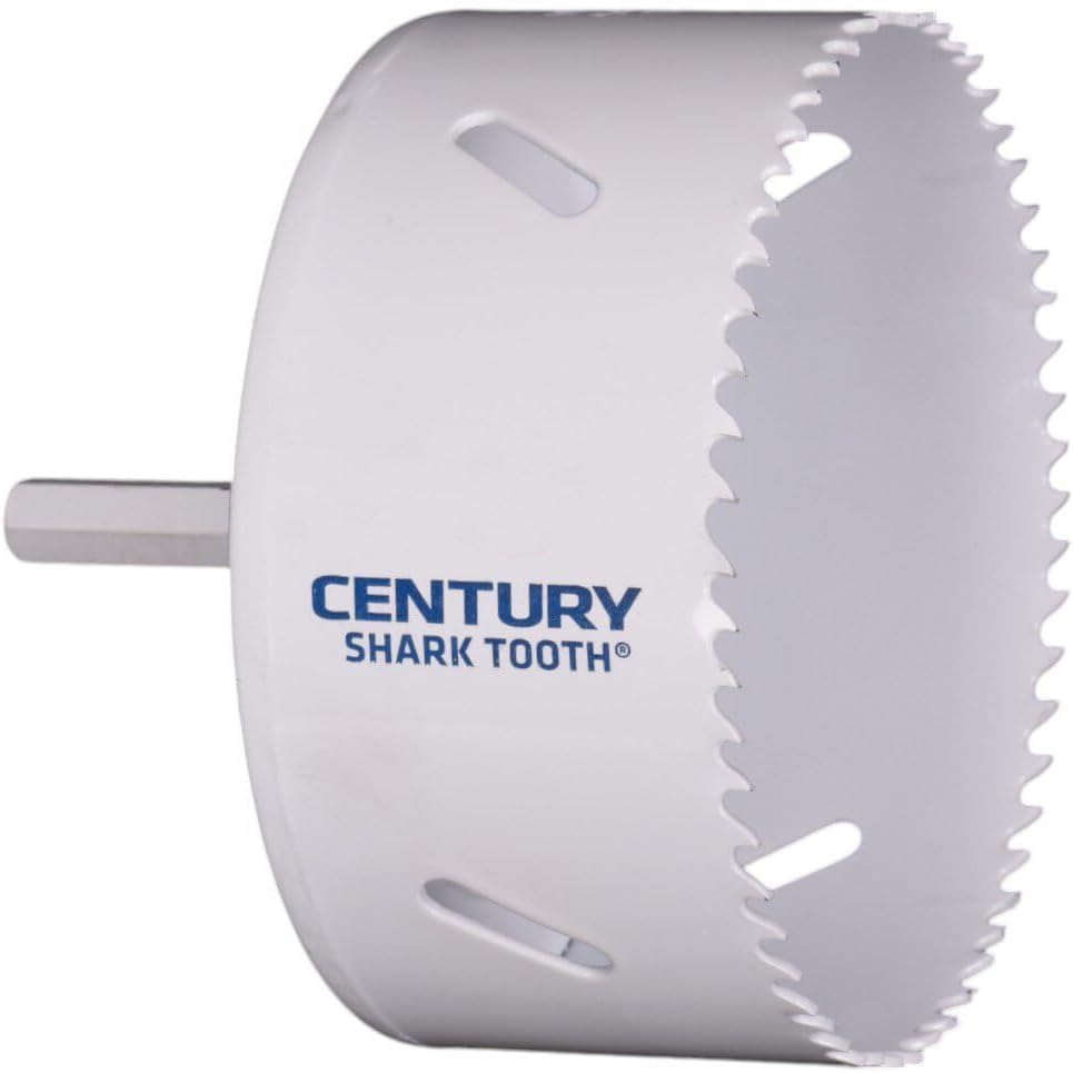 Century Drill & Tool 05864 Arbor Attached Bi-Metal Hole Saw, 4"