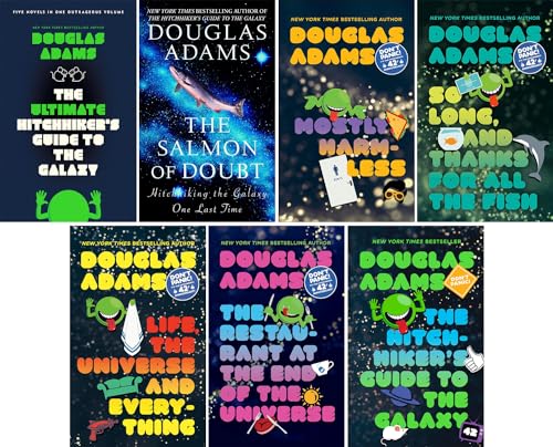 Hitchhiker's Guide to the Galaxy Series, Set of 7 Books