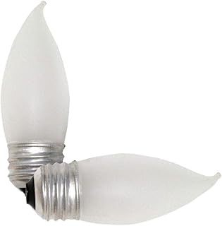 Sylvania 13439-25B10/F/BL/2PK 120V B10 Decor Torpedo Light Bulb