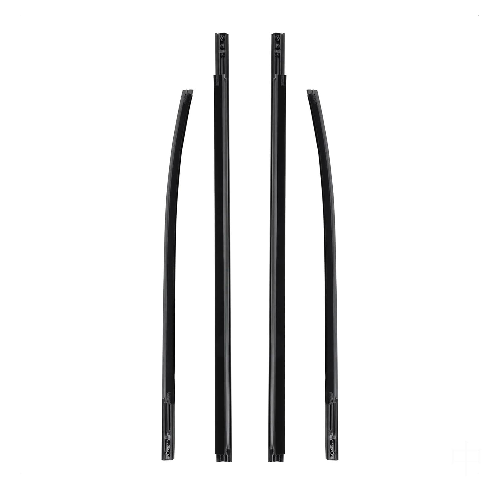 Door Window Weatherstrip for for Ranger PX XLT 2012-2021 4pcs Window Sealing Strip