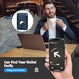 nuoku Magnetic Wallet Card Holder, Compatible with Magsafe Wallet for Airtag Holder, Magnetic Phone Wallet for iPhone 15/14/13/12 Series, Not for 13 Mini/12 Mini, Max Fits 6 Cards - Image 3