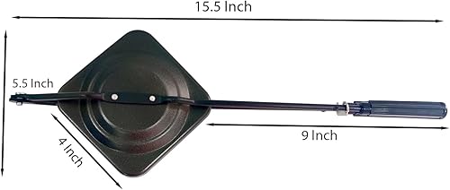 Miniatura 2 de Sandwichera para parrilla, sándwich, tostadora antiadherente, tostadora de sándwich de gas antiadherente, panini, máquina de bocadillos tostados con