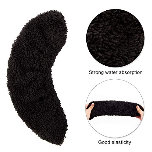 image for PAMASE Absorb Water Ice Skate Blade Covers- Anti-Rust Black Ice Skate 