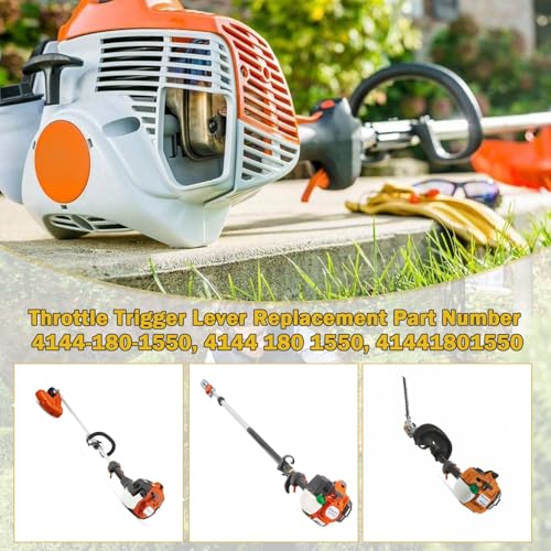 Image of 4144 180 1550 Throttle Trigger Lever with One Screws Compatible with Stihl