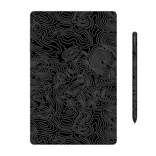 Image of Capes Tablet Skins Compatible with Samsung Galaxy Tab S9 FE Plus | Ultra-Thin Protective Film | Anti-Scratch Vinyl Decal Skin | Not Case /Cover (Galaxy, Back Skin + S Pen Skin)