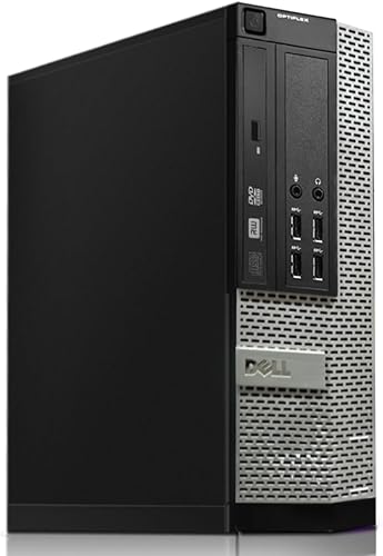 Dell Computadora de escritorio Optiplex 9010 SFF, Intel i7-3770 hasta 3.9 GHz, gráficos AMD Radeon de 1 GB, 32 GB de RAM, SSD de 1 TB, DisplayPort,