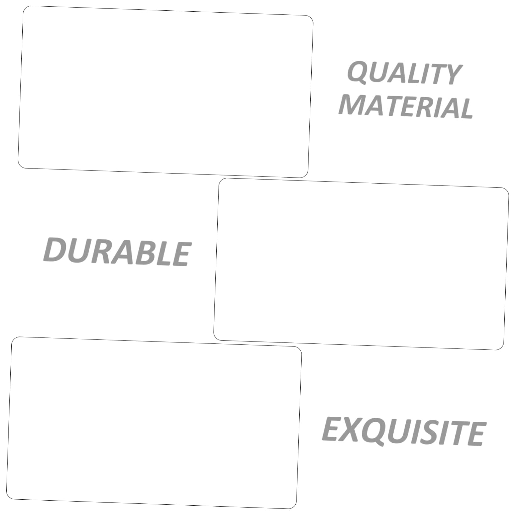 HOMSFOU Printmaking Tools 10 Pack Printmaking Ink Stereotype Bulk Gel Plates for Art