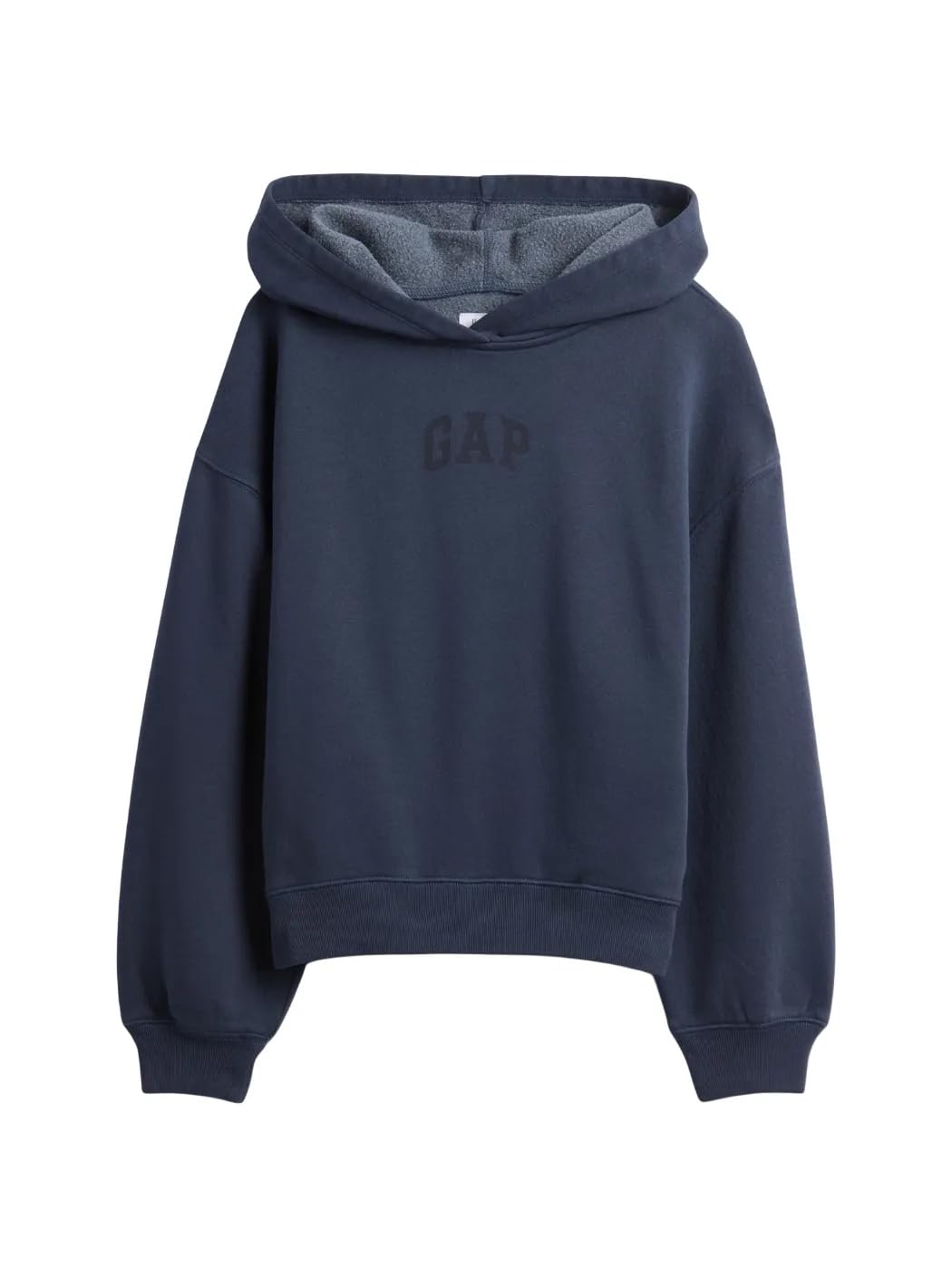 Girls' Hi-lo Logo Pullover Hoodie