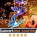 Mosteck Butterfly Gifts for Women, Mothers Day Mom Gifts, Solar Wind Chimes for Outside, Color-Changing Lights, Waterproof, Gardening Gifts for Women, Gifts for Mom Grandma Women Wife Aunt Neighbor