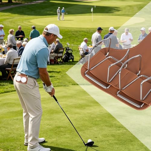 Portapelotas de golf para evitar pérdidas de tiempo en entrenamientos de swing 7