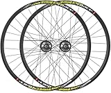 Juego de ruedas for bicicleta de montaña de 24', ruedas con freno de disco, bicicleta plegable BMX MTB, juego de llantas delanteras y traseras de liberación rápida, buje de 32 H for cassette de 7/8/9/