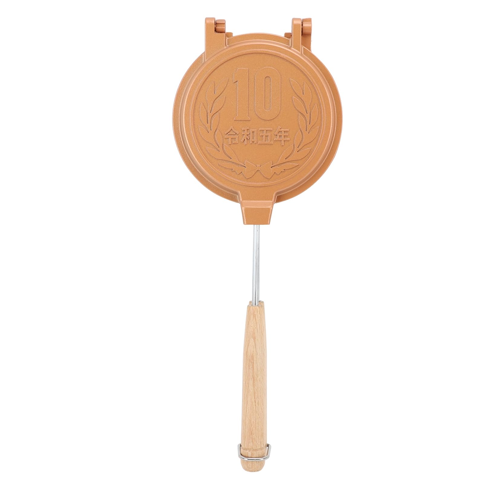 Gsycle Sandwich Maker, Multifunctional Panini Press Sandwich Press Even Heating Waffle Maker Pancake Frying Pan with Detachable Handle for Home Kitchen