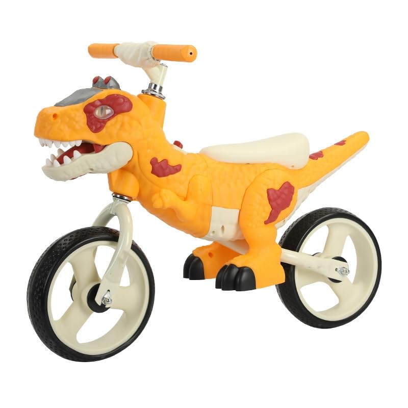Amazon.co.jp: 子供用バランスバイク 恐竜デザイン 二輪 キッズ