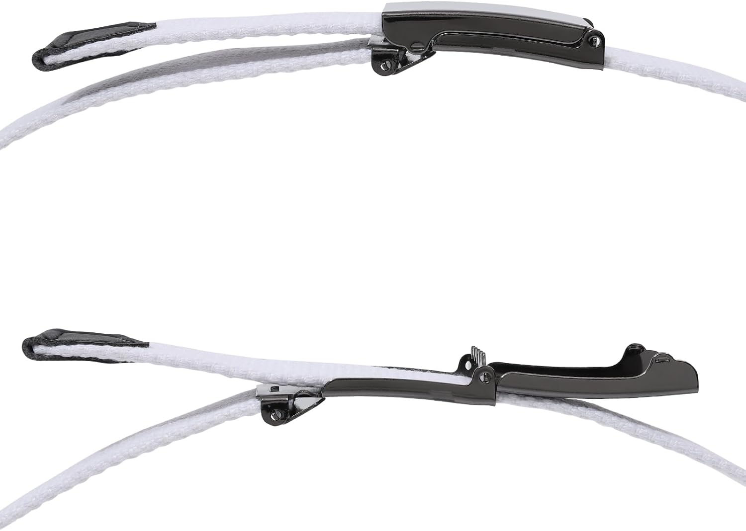 AWAYTR Boys Canvas Web Belts - 2PCS School Uniform Cotton Strap Belt Adjustable in Four Sizes Suitable for Girls - Image 6