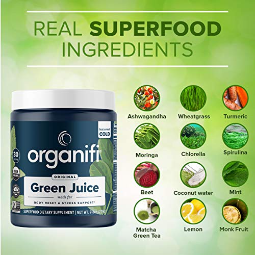 image for Organifi: Green Juice and Red Juice Bundle - 30 Day Supply - Superfood