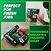 Metabo HPT 18V MultiVolt Cordless Compact Pin Nailer Kit, 23 Gauge Nailer with Power Tool 2.0Ah Lithium Ion Battery, Drives 5/8