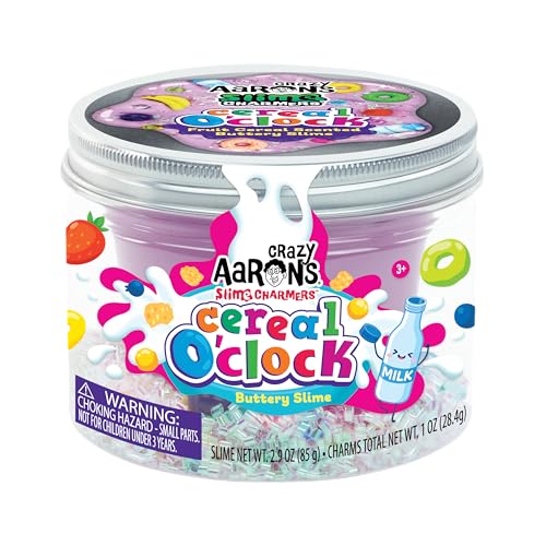 Crazy Aaron's Slime Charmers- Cereal O'Clock Buttery Slime - Made in USA