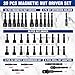 WORKPRO 39-Piece Magnetic Nut Driver Set, Impact Drill Driver Bit 1/4