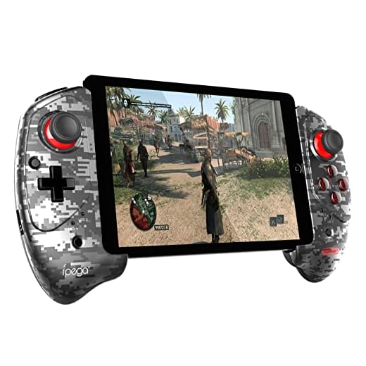 ipega-PG-9083A Game joystick MFI Wireless 5.0 Smart PUBG Mobile Game Controller Retractable for iOS Android(6.0 above system) Mobile Smartphone Tablet/PC /PS3